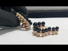 良質のダイヤモンドのイヤリングの贅沢な注文の宝石類のCartierのイヤリング18kの宝石類