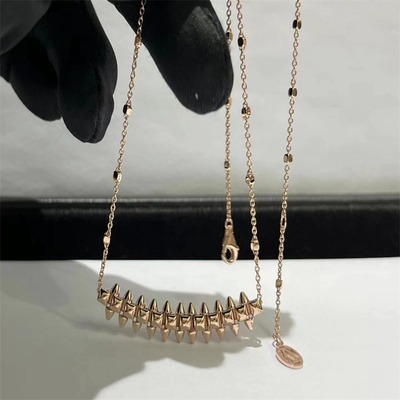 高級クラッシュ・デ・カーティエ ネックレス マラキット宝石 女性 固金ネックレス