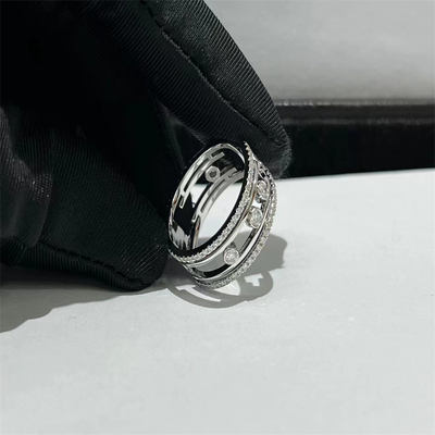 18k ゴールド 婚約金 AU750 ゴールド 引越し指輪 リアル ダイヤモンド 品質 ゴールド 宝石