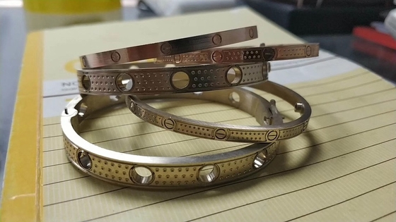OEM 18k マシッドゴールド 宝石 中国 工場 オーダーメイド ブランド 宝石 装飾 設定