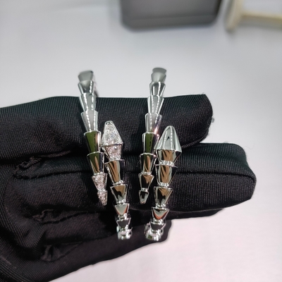 セルペンティ・バイパー ワンコイル 18Kt ゴールド ブレスレット セット 頭と尻尾にパヴェのダイヤモンド 高級宝石 Bulgari